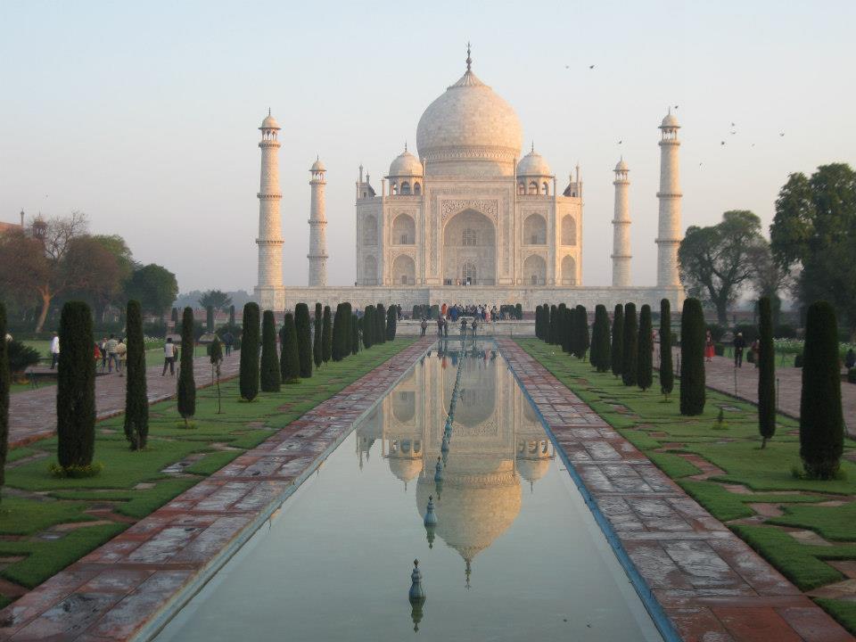Taj Mahal and Gardens 2013